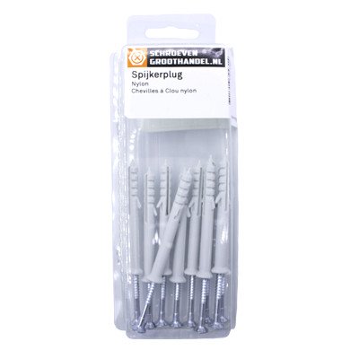 Alternatieve afbeelding voor Slagpluggen nylon 8x100 8 stuks