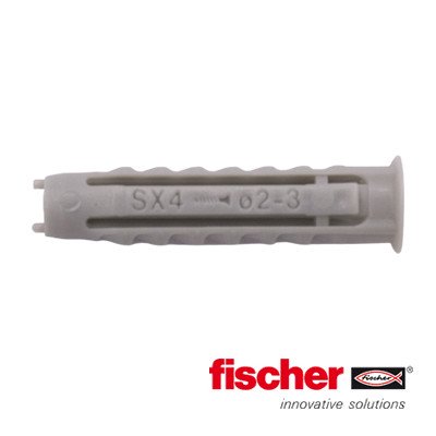 Alternatieve afbeelding voor Fischer pluggen SX 4x20 met kraag 50 stuks