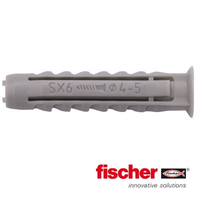 Alternatieve afbeelding voor Fischer pluggen SX 6x30 30 stuks