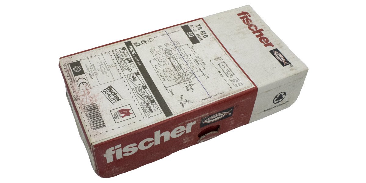 Alternatieve afbeelding voor Fischer hulsanker TA M6 50 stuks