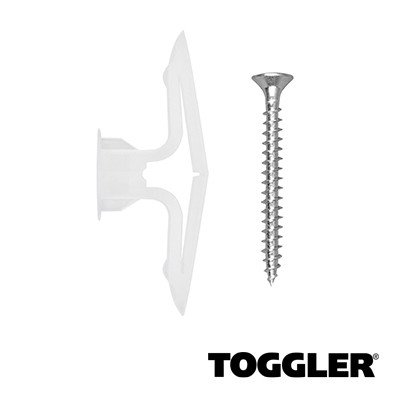 Alternatieve afbeelding voor Toggler hollewandpluggen en schroeven TB 9-13 mm 6 stuks