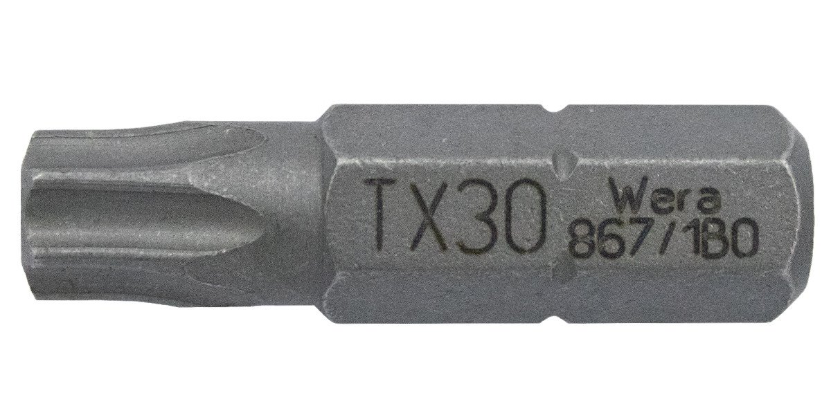 Alternatieve afbeelding voor Wera bit TORX-30 met pin 867/1 Z BO