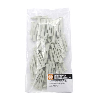Alternatieve afbeelding voor Universele pluggen 6mm 50 stuks