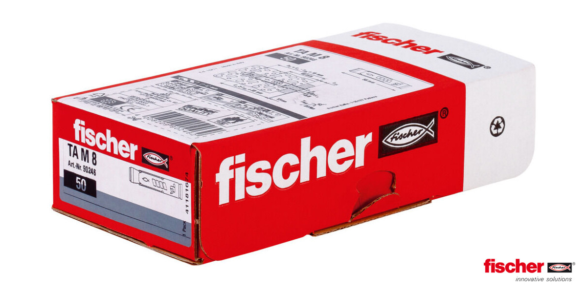 Alternatieve afbeelding voor Fischer hulsanker TA M8 50 stuks