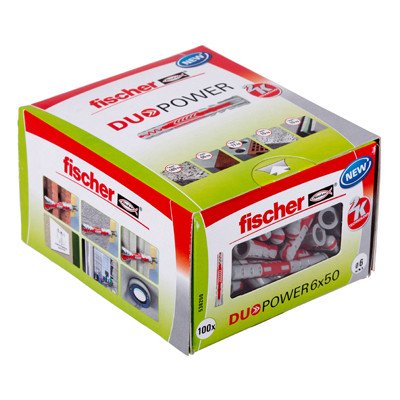 Alternatieve afbeelding voor Fischer Duopower pluggen 6x50 100 stuks