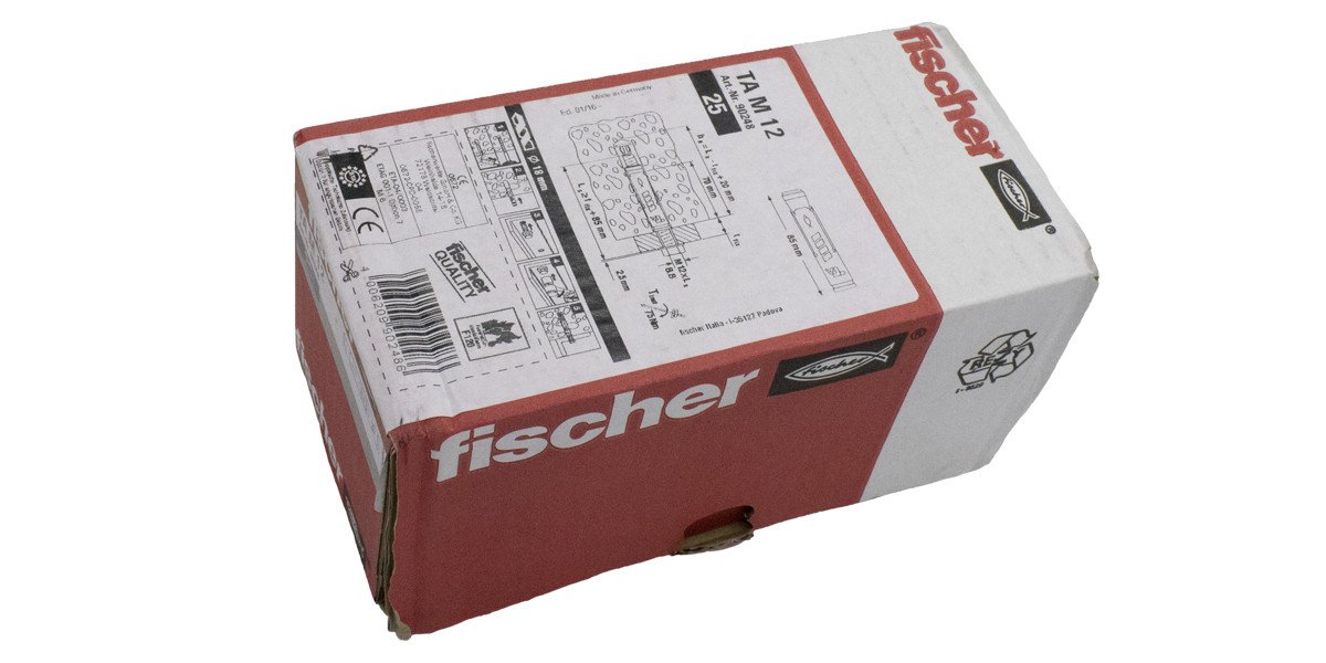 Alternatieve afbeelding voor Fischer hulsanker TA M12 25 stuks