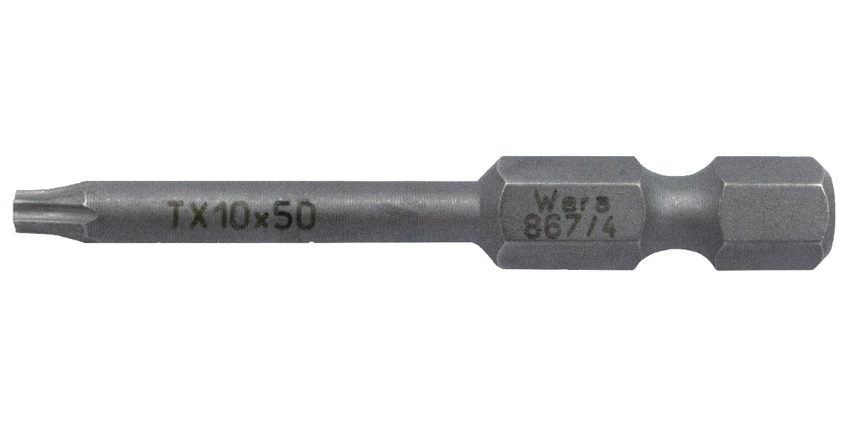 Alternatieve afbeelding voor Wera bit TORX-10 50mm