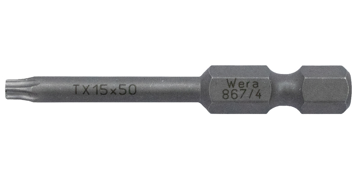Alternatieve afbeelding voor Wera bit TORX-15 50mm