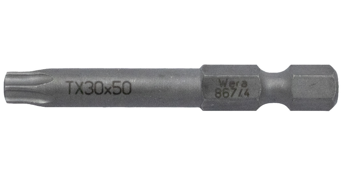 Alternatieve afbeelding voor Wera bit TORX-30 50mm