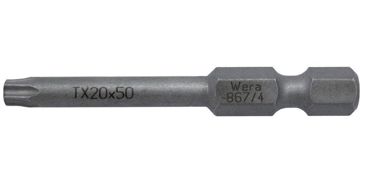 Alternatieve afbeelding voor Wera bit TORX-20 50mm