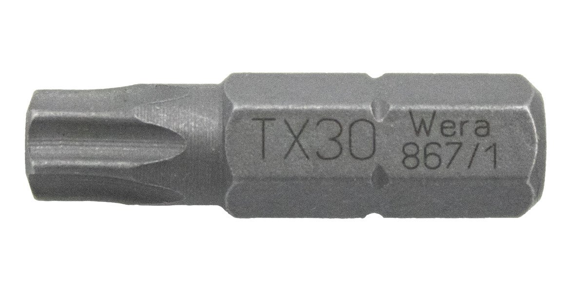 Alternatieve afbeelding voor Wera bit TORX-30 867/1 Z