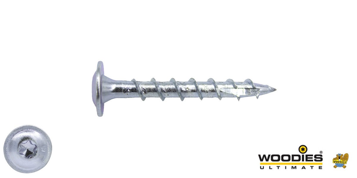 Alternatieve afbeelding voor Woodies Tellerkopschroeven TORX-40 verzinkt 8x40mm 50 stuks