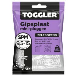 Toggler - Gipsplaatpluggen