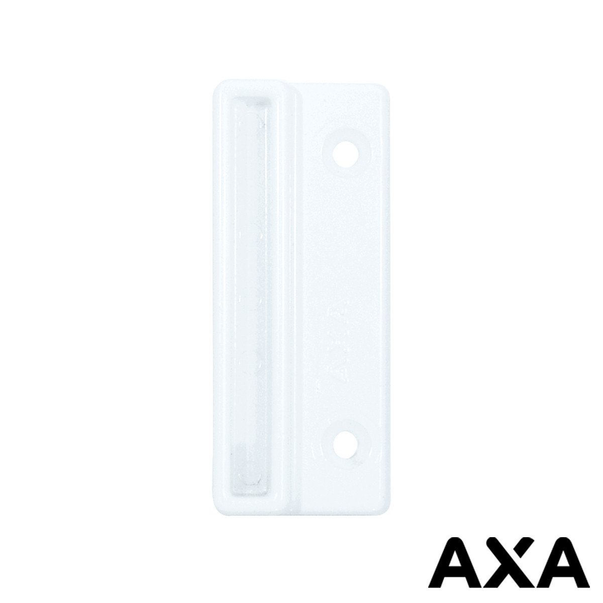 Sluitplaat voor raamsluitng AXA 3302 en 3308 wit