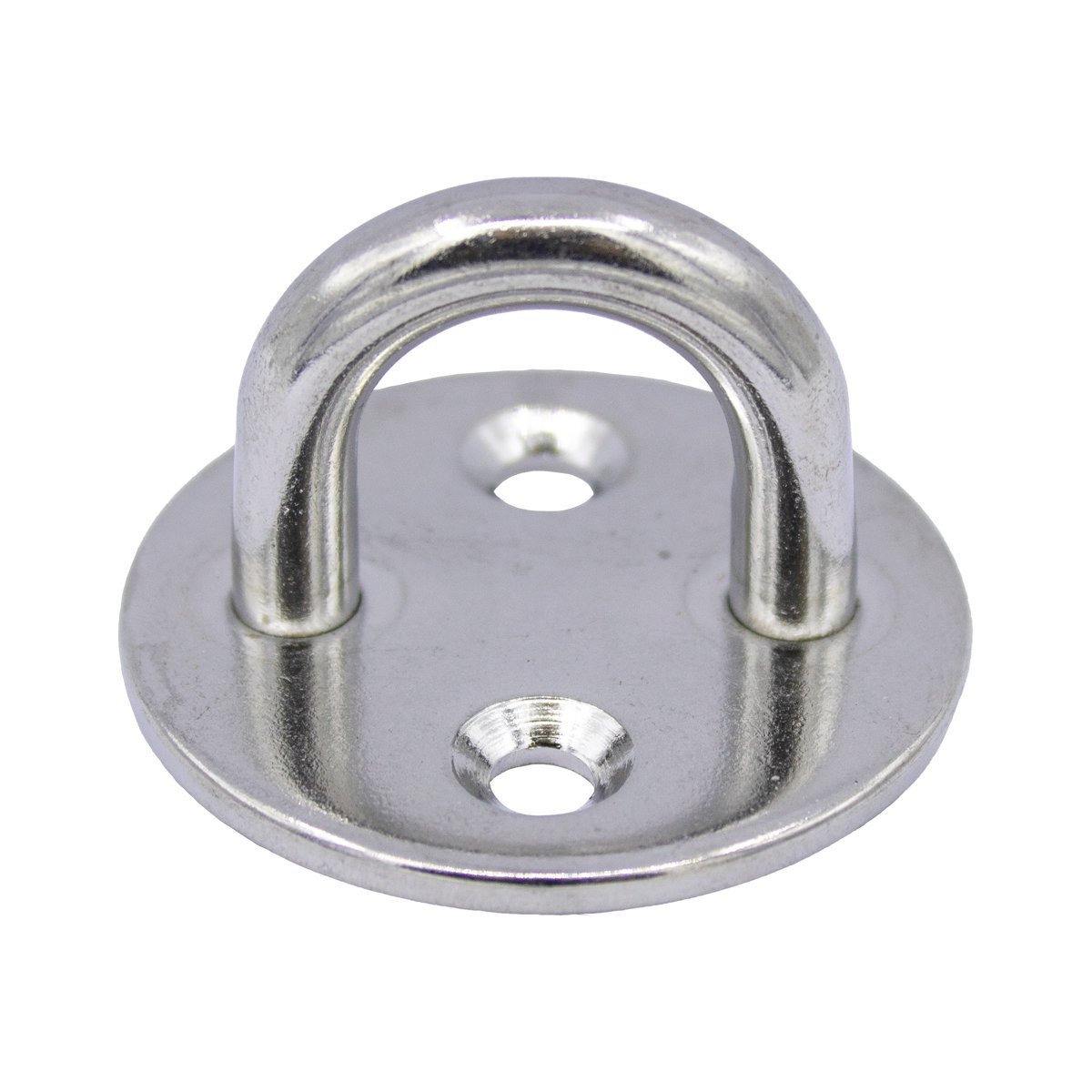 Dekoog ronde grondplaat 8mm RVS A4 1 stuk