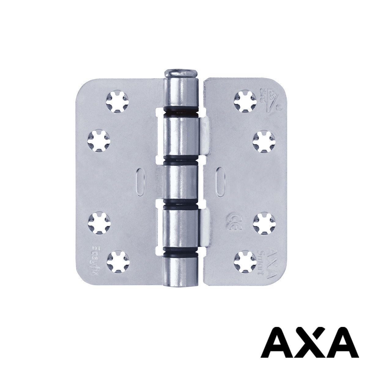 AXA smart easyfix scharnier 89x89mm ronde hoek staal