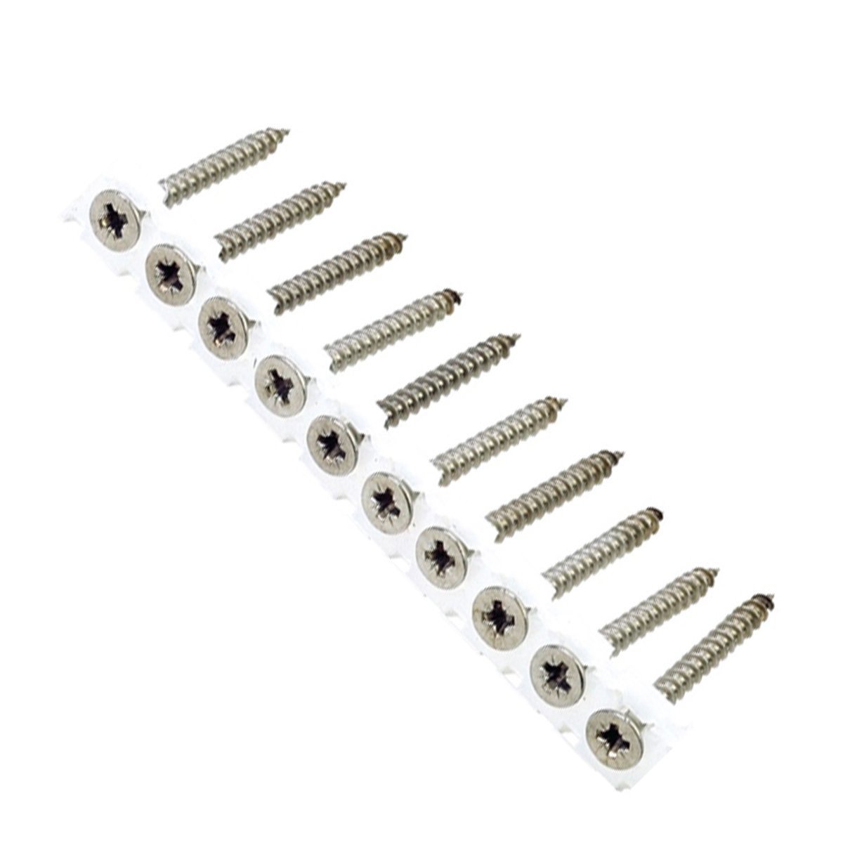 Bandschroeven voor spaanplaat 4x30mm RVS A2 platkop pozidriv 1000 stuks