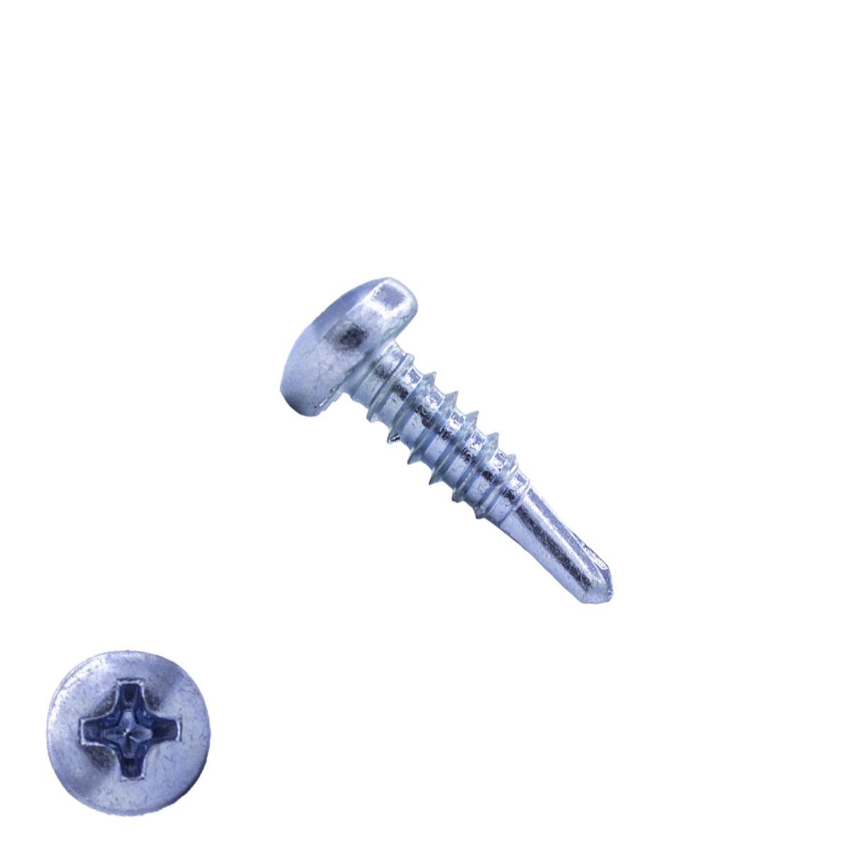 Boorschroeven verzinkt 4,2x19mm cilinderkop philips DIN 7504-N 200 stuks