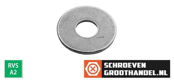 Carrosserieringen M5 RVS A2 DIN9021 200 stuks