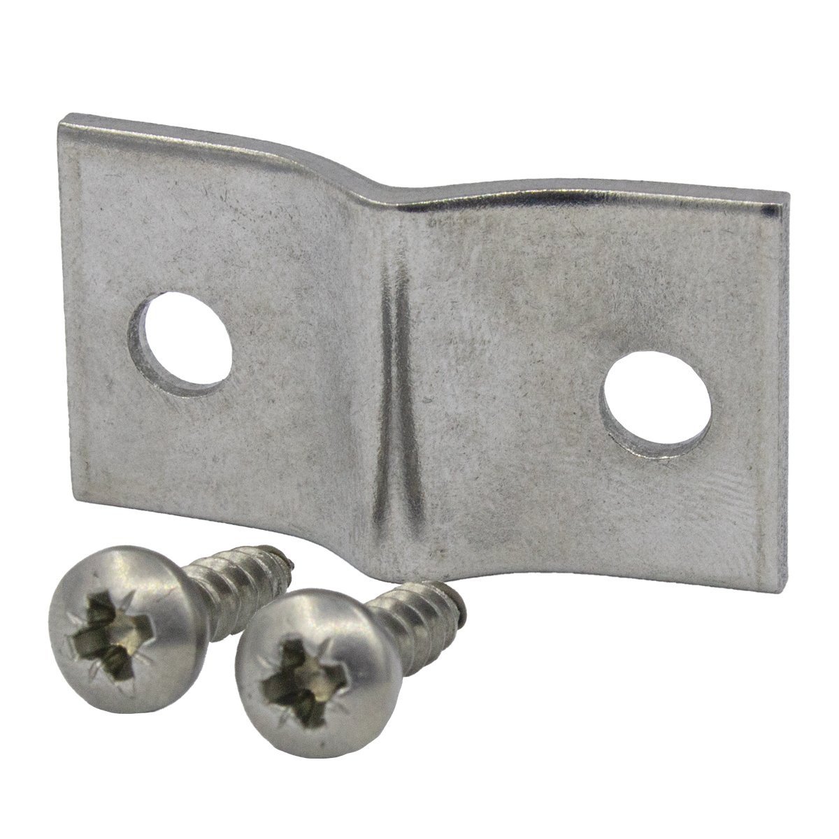 Gaaspaneelbeslag RVS A2 4x16 mm met schroeven 6 stuks