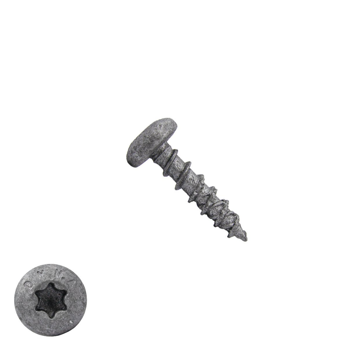 Dynaplus spaanplaatschroeven 4x16mm ar-coating grijs cilinderkop torx 200 stuks