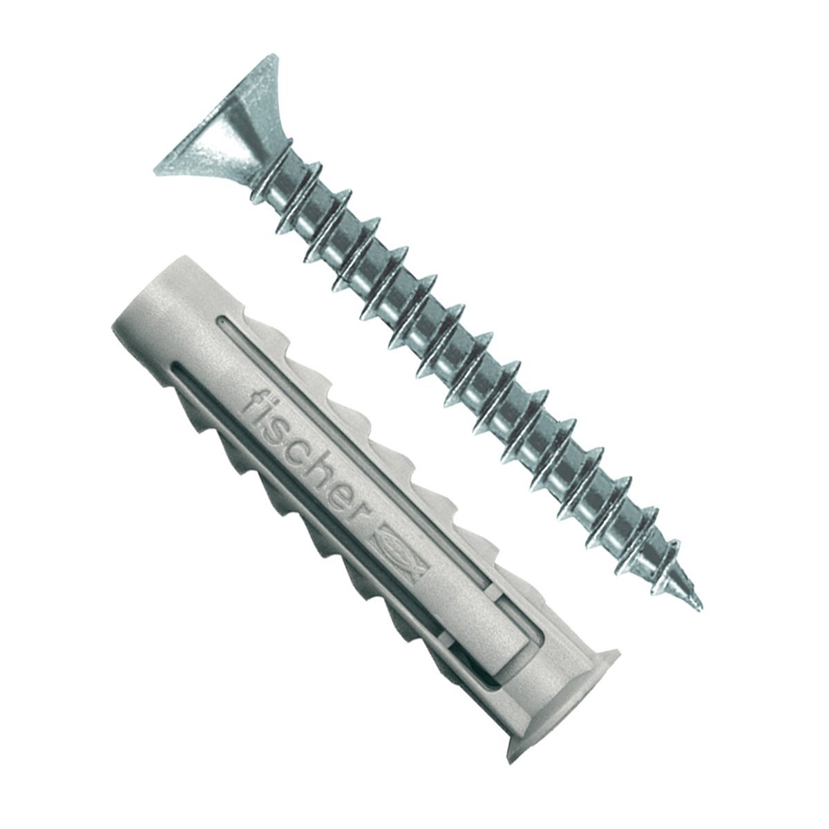 Fischer pluggen SX 6x30 S/10 met schroeven 4,5x40mm 50 stuks