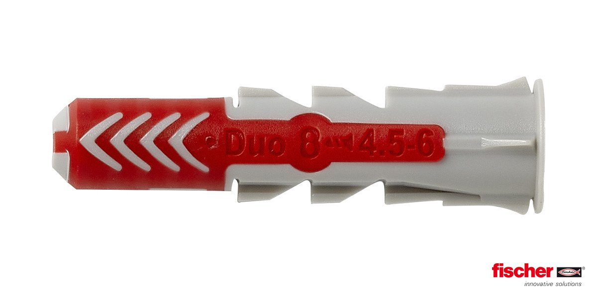 Fischer Duopower pluggen 8x40 100 stuks