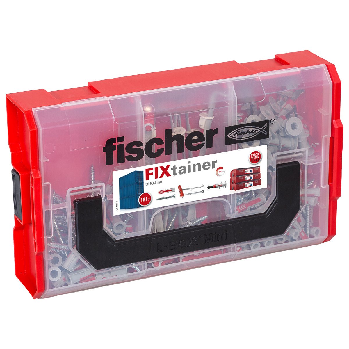 Fischer assortimentsdoos Fixtainer Duoline