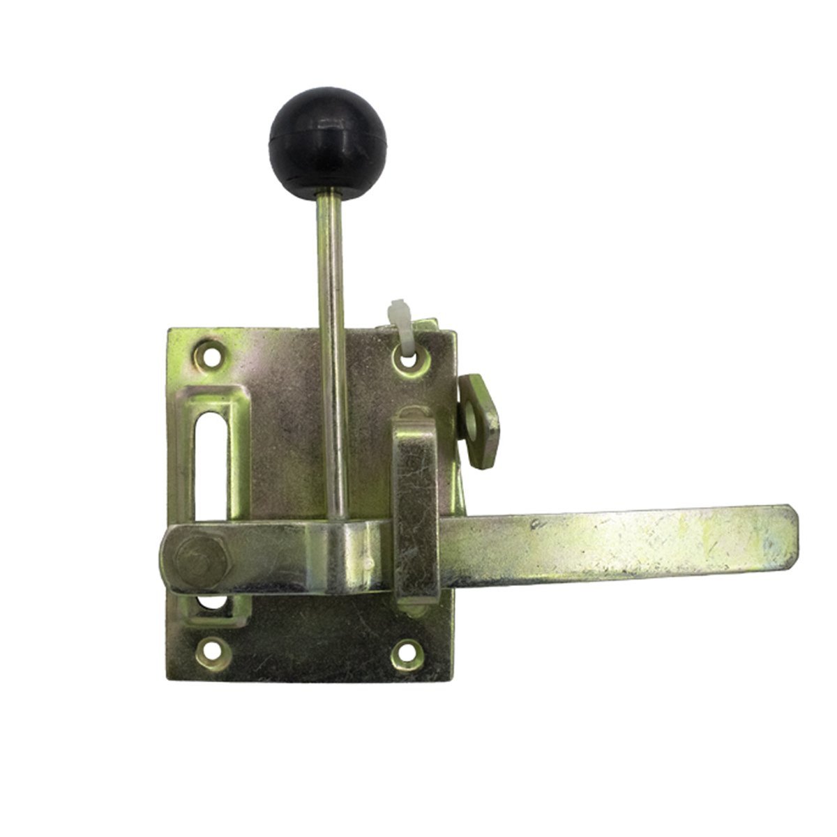Tuinheksluiting 100x80 mm geel verzinkt 1 stuk