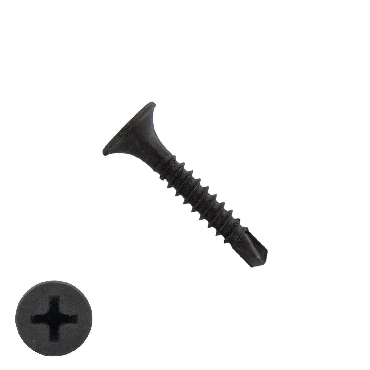 Gipsplaatschroeven 3,5x25 mm gefosfateerd met boorpunt phillips 1000 stuks