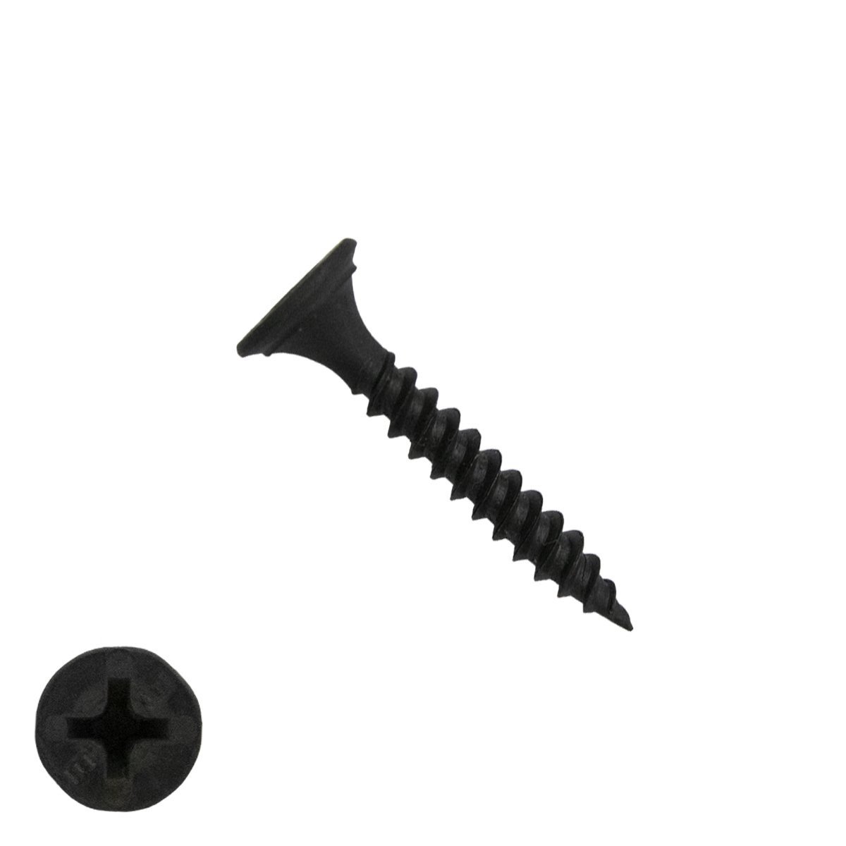 Grabber snelbouwschroef 3,5x25mm gefosfateerd fijn draad PH2 1000 stuks