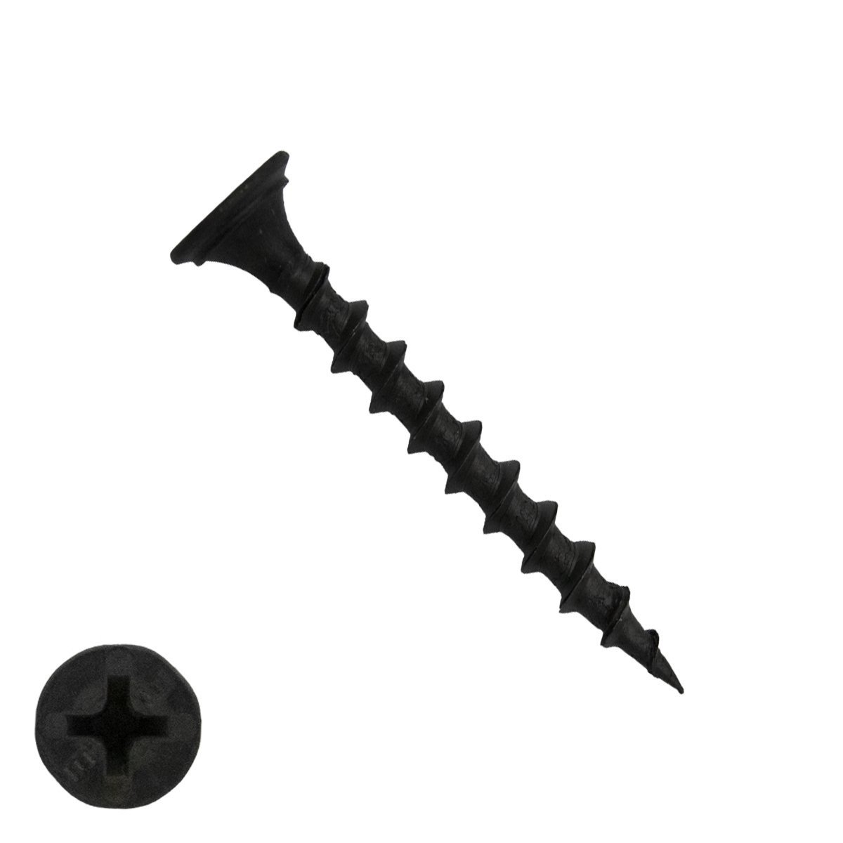 Grabber snelbouwschroef 3,9x45mm gefosfateerd grof draad PH2 1000 stuks