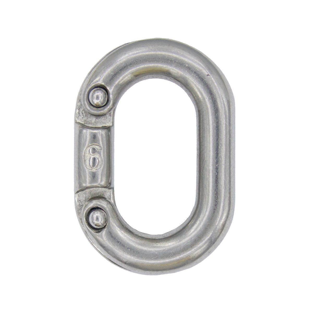 Noodschalm ketting 10mm RVS A4 1 stuk