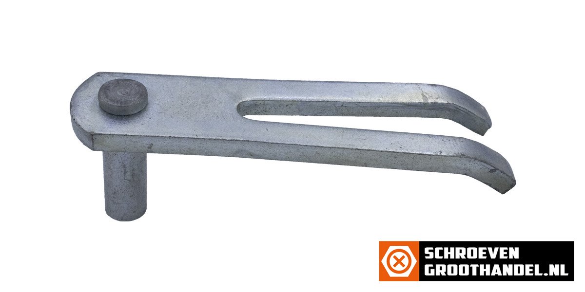 Klauwduim 16mm verzinkt 1 stuk