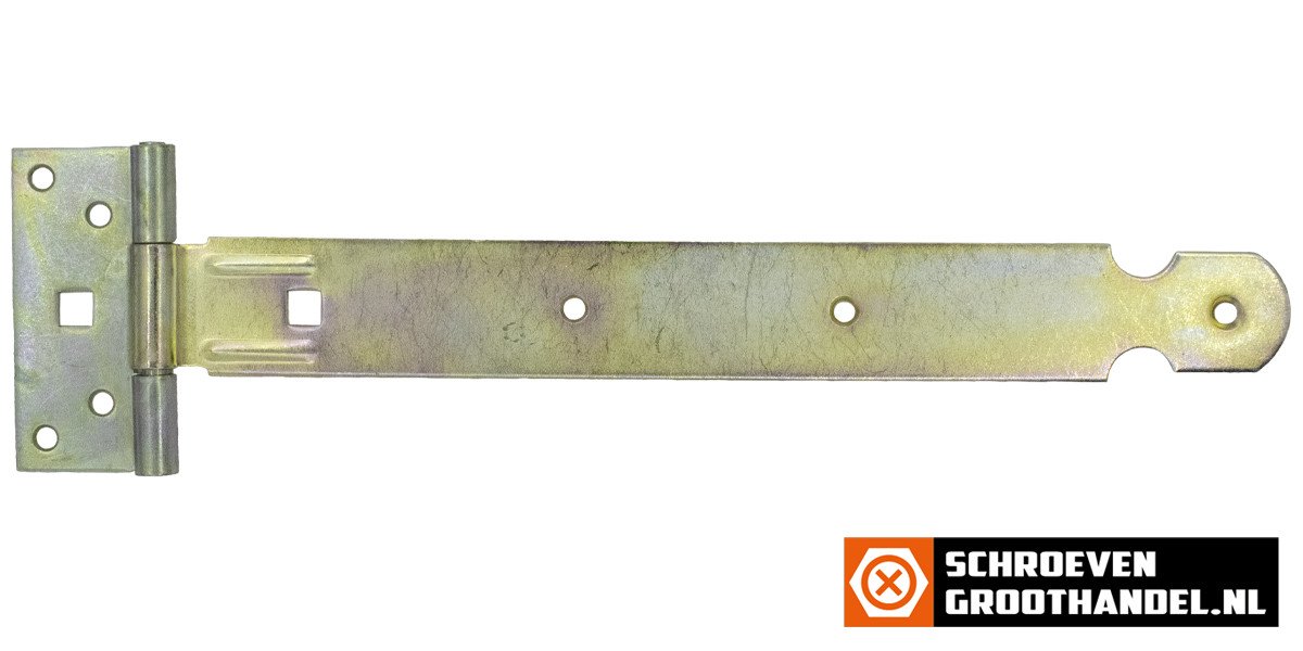 Kruisheng licht 300 mm geel verzinkt