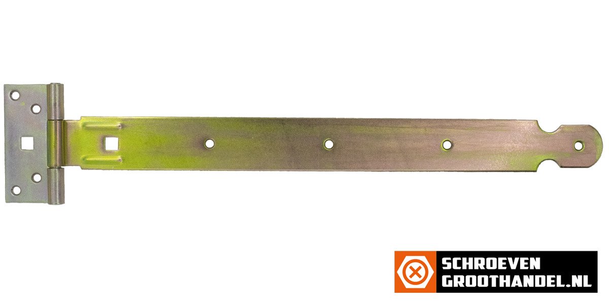 Kruisheng licht 400 mm geel verzinkt