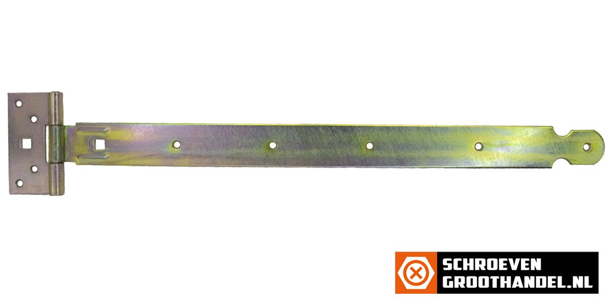 Kruisheng licht 500 mm geel verzinkt