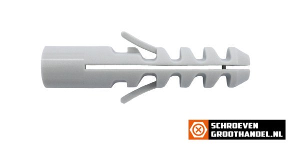 Nylon pluggen 5mm 100 stuks