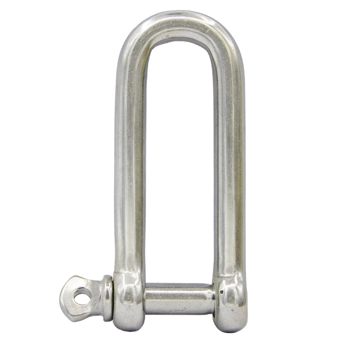 D-sluiting lang 8mm RVS A4 1 stuk