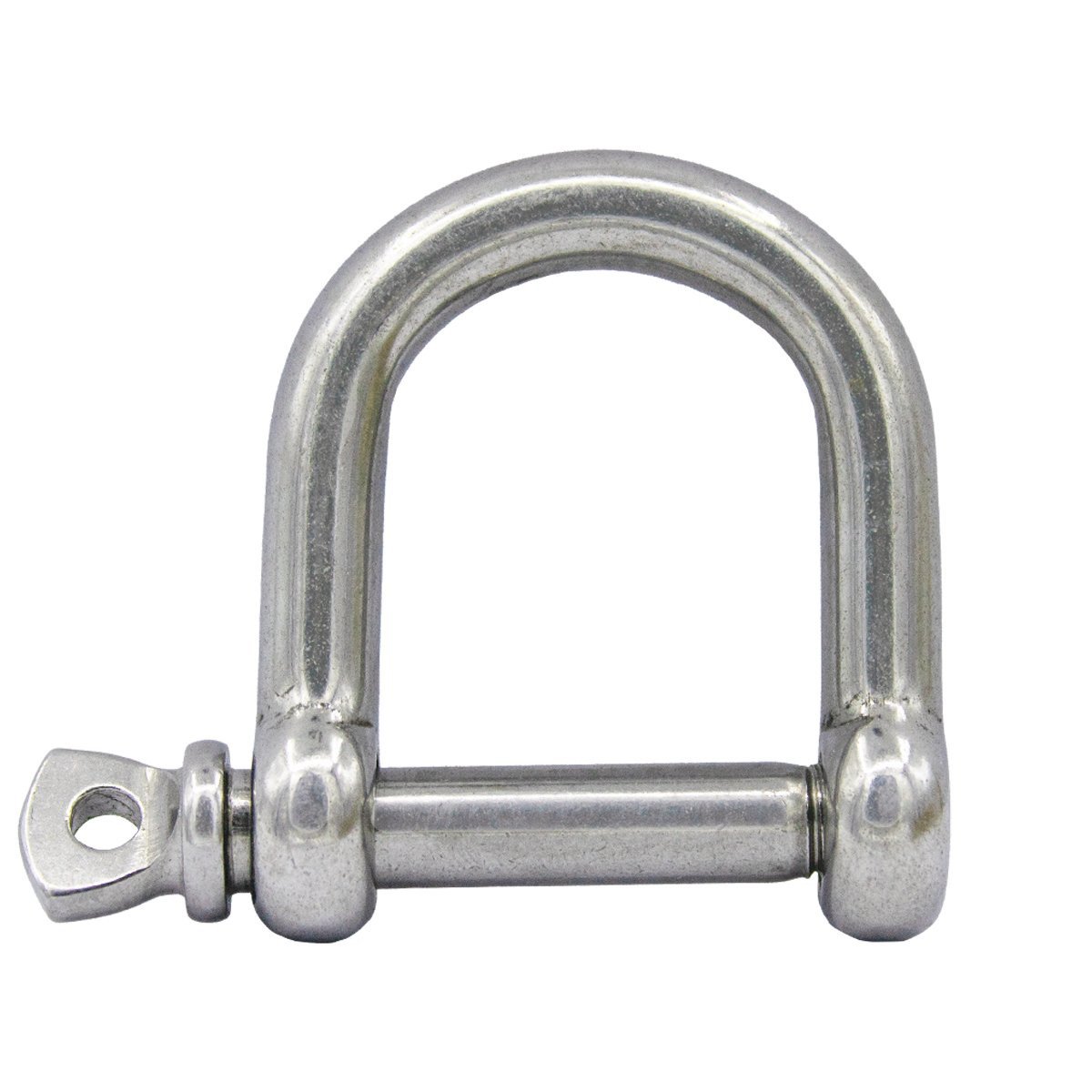 D-sluiting breed 8mm RVS A4 1 stuk