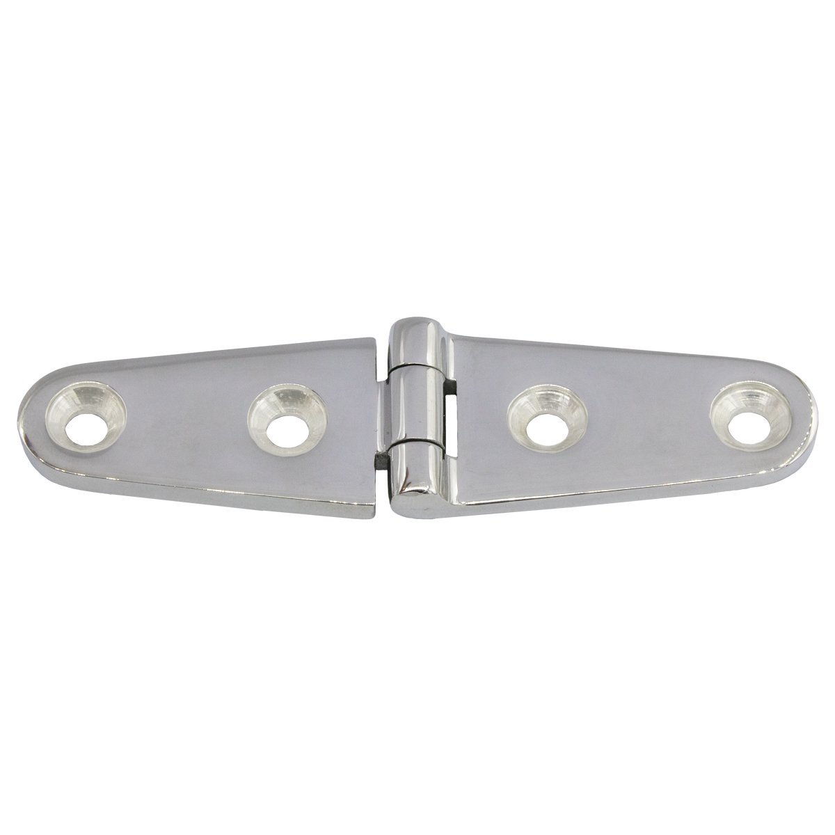 Scharnier 100x25mm RVS A4 1 stuk