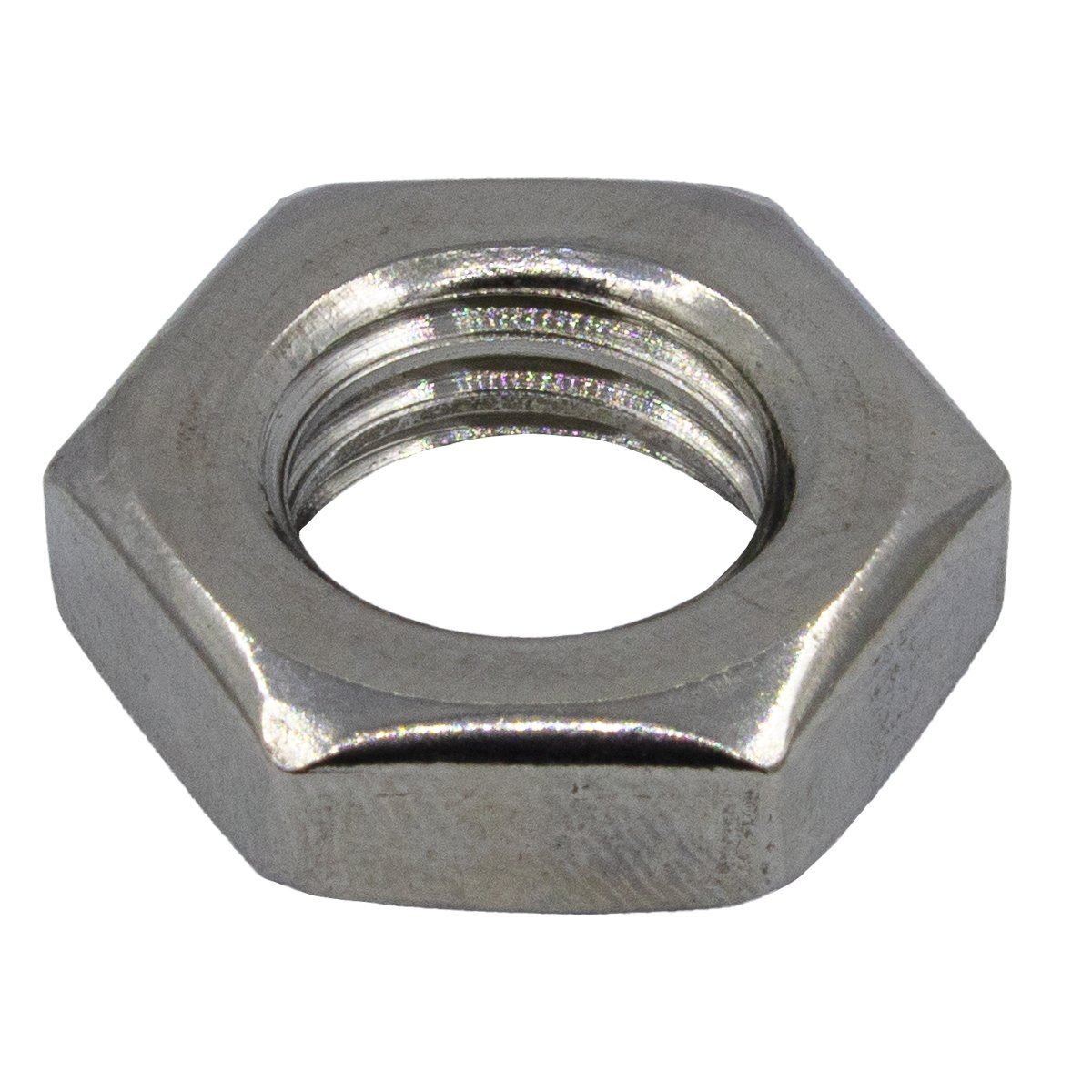 Zeskantmoeren laag M5 DIN439 RVS A4 200 stuks