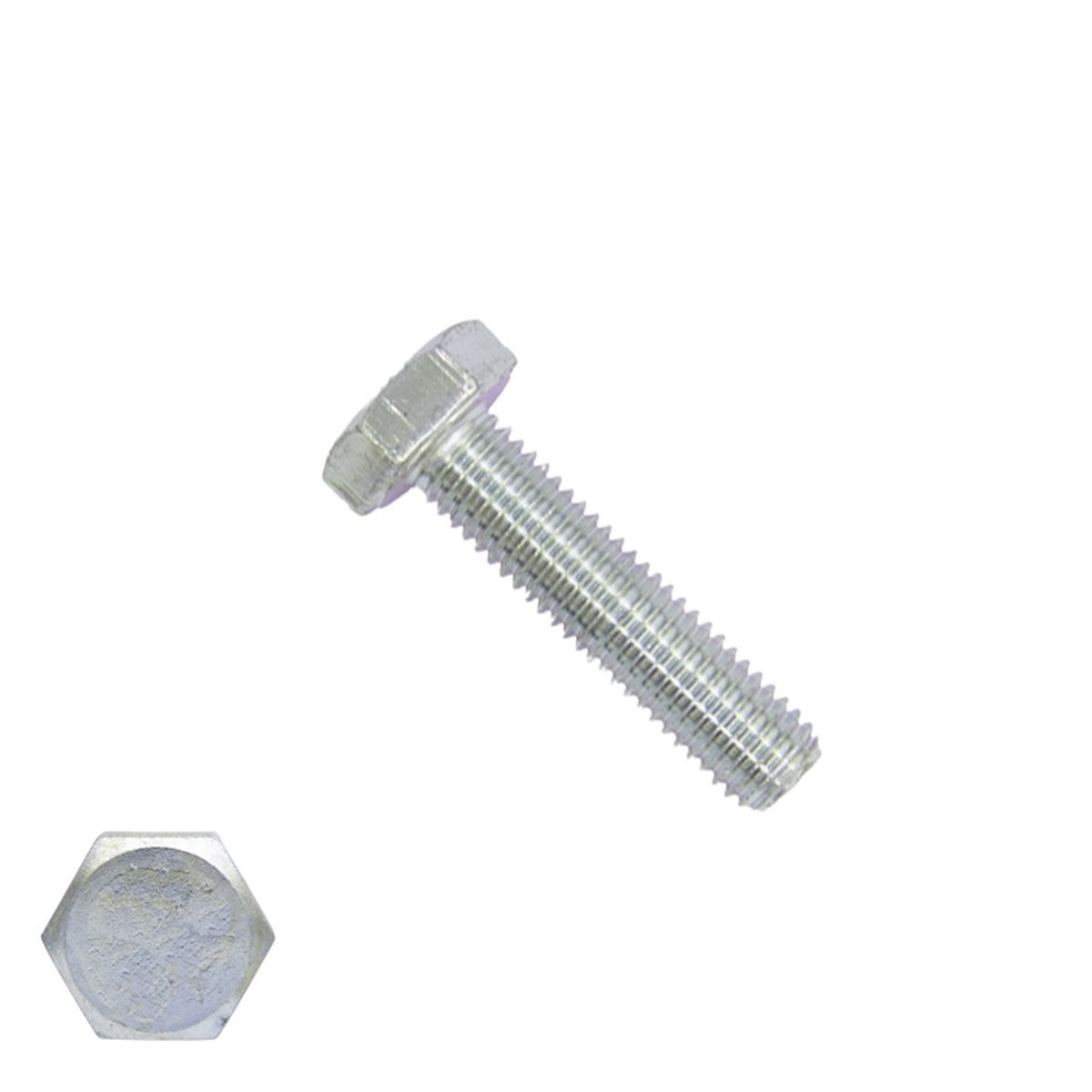 Tapbouten M6 x 30mm verzinkt DIN933 200 stuks