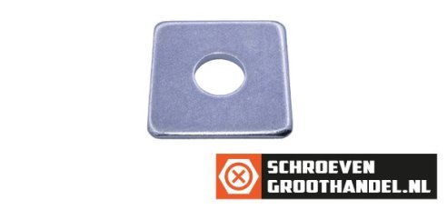 Sluitplaten M12x40mm verzinkt DIN436 100 stuks