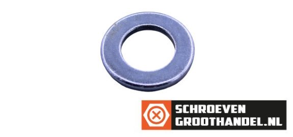 Sluitringen M2 verzinkt DIN125A 200 stuks