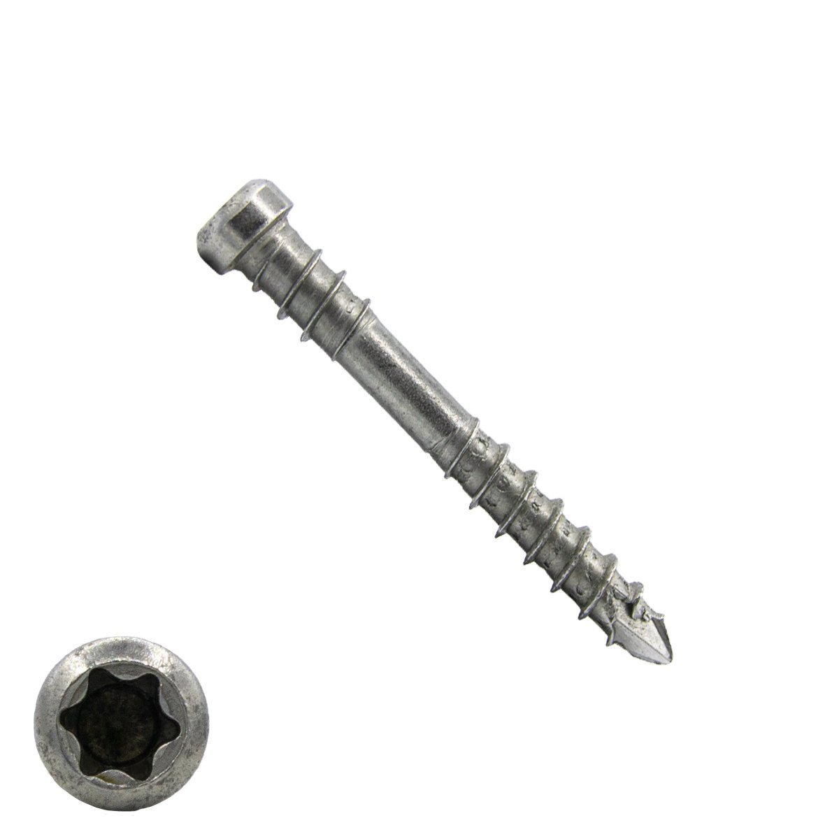 Spax-D vlonderschroeven 5x40mm rvs a2 cilinderkop torx 200 stuks