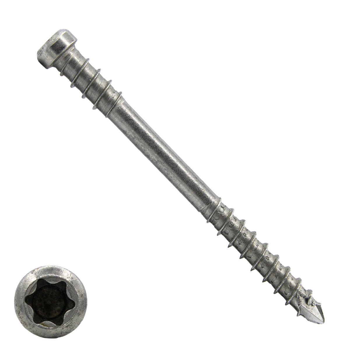 Spax-D vlonderschroeven 5x70mm rvs a2 cilinderkop torx 100 stuks