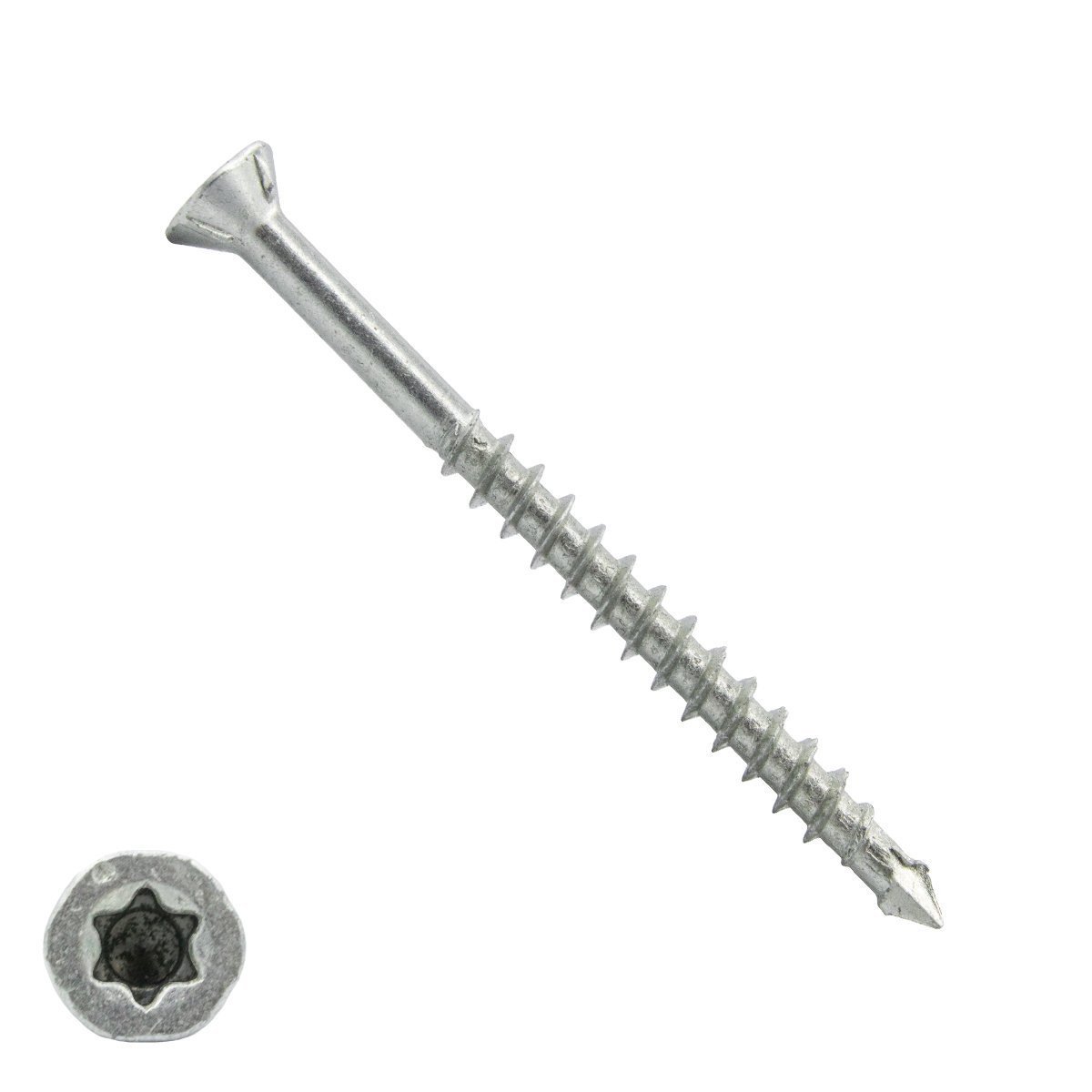 Spax-M MDF-schroeven 3,5x50mm deeldraad verzinkt freeskop torx 200 stuks