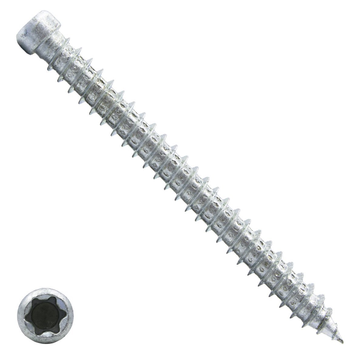 Spax-RA kozijnschroeven 7,5x100mm verzinkt cilinderkop torx 100 stuks