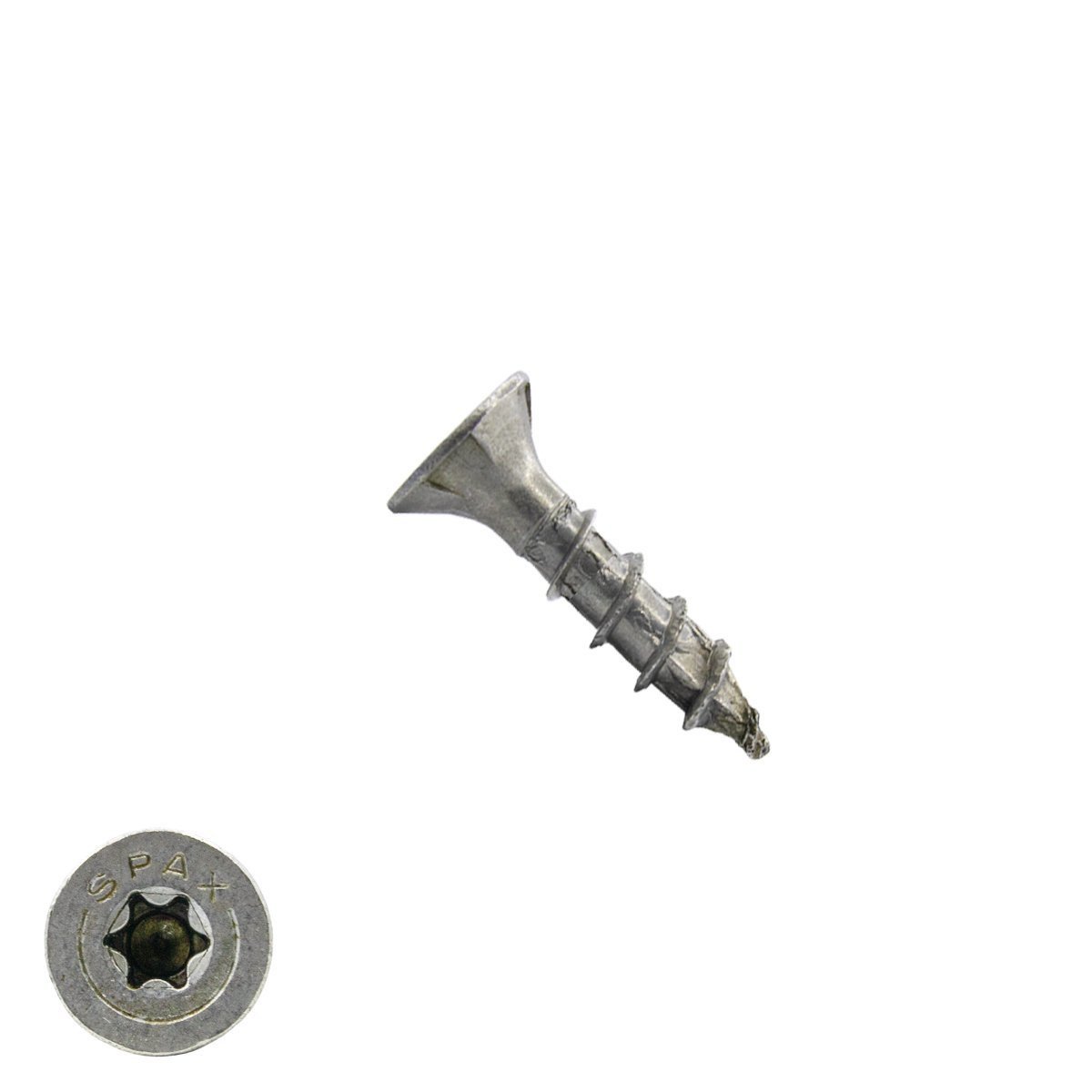 Spax spaanplaatschroeven 3,5x20mm rvs a2 platkop torx 200 stuks
